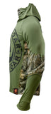 TrueTimber Kanati Long Sleeve Performance Logo Hoodie with Gaiter