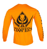 REAPERS Long Sleeve SAFETY ORANGE Blades T-Shirt