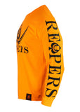 REAPERS Long Sleeve SAFETY ORANGE Blades T-Shirt