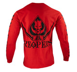 REAPERS Long Sleeve RED Blades T-Shirt