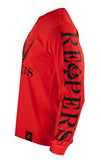 REAPERS Long Sleeve RED Blades T-Shirt