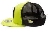 New Era Safety Green RUSTYBOAR Logo Trucker Hat