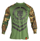 RUSTYBOAR Woodland Camo Combat Shirt