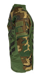 RUSTYBOAR Woodland Camo Combat Shirt