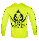 REAPERS Long Sleeve SAFETY GREEN Blades T-Shirt