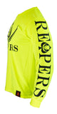 REAPERS Long Sleeve SAFETY GREEN Blades T-Shirt