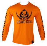 REAPERS Long Sleeve SAFETY ORANGE Blades T-Shirt