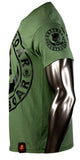 RUSTYBOAR OLIVE DRAB GREEN Short Sleeve Logo T-Shirt